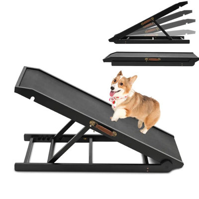 Tucker Murphy Pet Folding Dog Ramp Adjustable Pet Ramp Portable Anti Slip Ramp Great for Cat Dog Reviews Wayfair